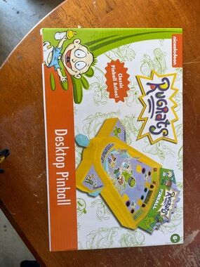 Nickelodeon Rugrats Bright Yellow Desktop Pinball Arcade